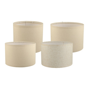 Liteng Modern Nordic Handmade Eco-Friendly Linen Fabric Cylinder Detachable <strong>Lampshade</strong> <strong>for</strong> Chandelier Floor/Table <strong>Lamps</strong> KD Model - Product Image 1