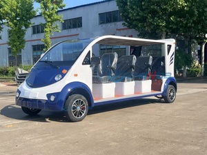 Véhicule de patrouille électrique pour stations balnéaires et communautés avec sièges à double rangée et capacité de charge élevée - Product Image 2