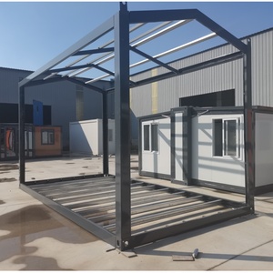 Toit en métal de 39 m² pour <span class=keywords><strong>maison</strong></span> de 2 chambres avec <span class=keywords><strong>pilotis</strong></span> et petite <span class=keywords><strong>maison</strong></span> de 24 m² Cadre de conteneur préfabriqué - Product Image 1