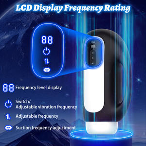 Masturbador Automático Telescópico con Vibración y Succión para Hombres, Copa de Avión - Product Image 3