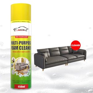 Mousse nettoyante multifonctionnelle OEM/ ODM pour enlever la saleté intérieure de la voiture Spray de <span class=keywords><strong>lavage</strong></span> et de nettoyage 650ML - Product Image 1