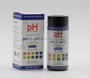 แถบทดสอบ <span class=keywords><strong>pH</strong></span> 100 ชิ้นต่อบาร์เรลตัวถังอุปกรณ์ทดสอบระดับ <span class=keywords><strong>pH</strong></span> เครื่องชั่ง 4.5-9.0 - Product Image 5