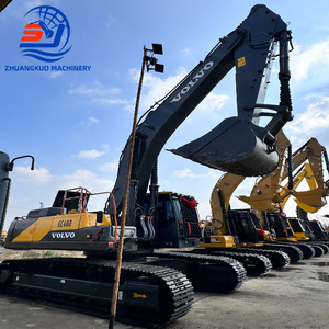 Excavadora Hidráulica de Orugas Usada de Alta Velocidad Volvo EC480 de 48 Toneladas, Excavadora Mediana Usada Rentable con Motor - Product Image 3