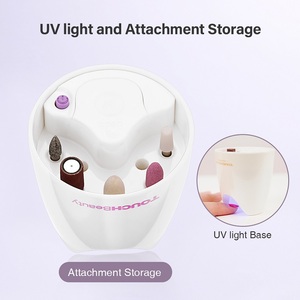 Touchbeauty 5 Trong 1 Điện Làm Móng Tay Và Móng Chân Thiết Lập Nhà Sử Dụng Máy Khoan Móng Tay Với Được Xây Dựng Trong UV Nail Đèn - Product Image 2