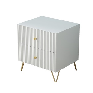 Mini table de <span class=keywords><strong>chevet</strong></span> moderne simple en acier inoxydable Armoire de rangement de luxe accessible pour petite chambre à coucher Ins scandinaves populaires - Product Image 5