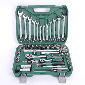 Zhengyi Hardware 61-Piece Socket Wrench Set 1/2 In Chromium Vanadium Steel Auto Repair Tools Kit For Car And Home Maintenance - Product Image 2