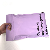 Sacs de livraison en plastique imprimés et personnalisés, emballages pour vêtements, courrier, 50 pièces
