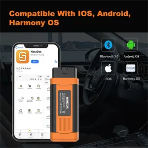 Humzor s716 chẩn đoán Scanner <span class=keywords><strong>OBD2</strong></span> phần mềm cập nhật <span class=keywords><strong>Bluetooth</strong></span> 5.0 một cách nhanh chóng đọc/Thanh toán bù trừ Mã công cụ chẩn đoán thiết lập lại dịch vụ - Product Image 2