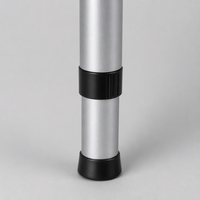 Table de pique-nique pliante en alliage d'aluminium, design bi-pliable, portable, pour la plage et le camping, avec trou pour parasol, 2 chaises pliantes, mobilier d'extérieur