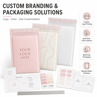 Enveloppes d'expédition en polybulle blanches GDCX prêtes à être expédiées, impression personnalisée, résistantes à l'humidité et à la poussière