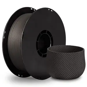 Kexcelled High Quality 1.75Mm Filament Pla Matte 3D Printer Filament Paper Or Plastic Spool For 3D Printer And 3D Pen Black