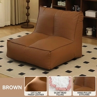 Fauteuil paresseux individuel Caterpillar, modèle populaire, inclinable, style Tatami, design industriel, rembourré en coton, petit, pour salon
