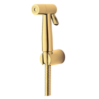Ensemble de bidet mural moderne en acier inoxydable avec pistolet de pulvérisation vertical, robinet et vannes écologiques – Vente en gros pour toilettes