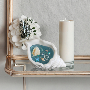 Candela Aromaterapica a Forma di Conchiglia, Regalo Creativo per Compleanni e San Valentino, Profumo Estivo Oceanico, in Paraffina - Product Image 2