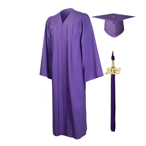 Togas y birretes de graduación universitarios tejidos al por mayor, uniformes escolares - Product Image 5