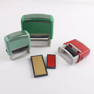 स्व-अपंग रबर स्टांप उच्च गुणवत्ता वाले त्वरित सुखाने वाले कपड़े स्टांप रचनात्मक नई फ्लिप स्याही बैक सील व्यवसाय पदोन्नति उपहार मुहर - Product Image 3