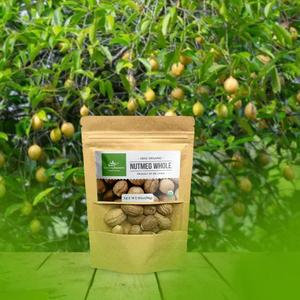Nuez Moscada Orgánica Entera, Aroma Picante, Sabor Ligeramente Dulce, Especias y Hierbas Culinarias - Product Image 2