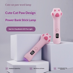 Lámpara UV LED de Mano para Uñas con Diseño de Garra de Gato, Recargable, Portátil, Mini, Luz de Curado de Esmalte en Gel, Fototerapia, Secador de Manicura de Viaje - Product Image 5