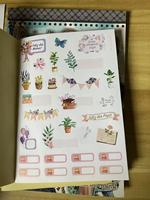 Livre d'autocollants Washi Thème Pirate Vintage, Étiquettes Décoratives Rétro Bateau et Dame Pirate pour Scrapbooking et Journalisation