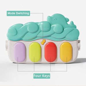 EPT attività multifunzionale Fitness Play Piano palestra Baby Play palestra tappetino musicale per bambini <span class=keywords><strong>palestre</strong></span> da gioco tappetini da gioco - Product Image 3