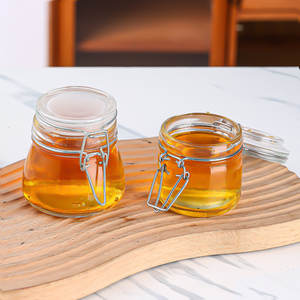 Lọ thủy tinh có nắp đậy thực phẩm lưu trữ lọ với nắp đậy kín rò rỉ bằng chứng hộp thủy tinh nhà bếp lọ đặt - Product Image 3