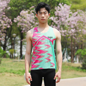 Vêtements de sport sans manches pour hommes et vêtements de sport à séchage rapide en gros pour l'extérieur, unisexe - Product Image 4