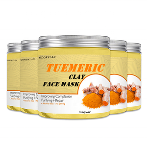 <span class=keywords><strong>Mascarilla</strong></span> Facial de Arcilla con Cúrcuma, <span class=keywords><strong>Exfoliante</strong></span>, Antienvejecimiento e Hidratante, de Marca Privada, a la Venta, <span class=keywords><strong>Natural</strong></span>, de Alta Calidad, a Base de Hierbas, para Mujeres - Product Image 4