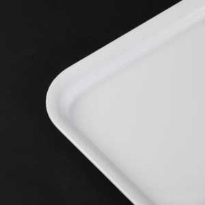 Bandeja de comida rápida de estilo chino al por mayor, <span class=keywords><strong>vajilla</strong></span> rectangular de <span class=keywords><strong>melamina</strong></span>, bandeja <span class=keywords><strong>antideslizante</strong></span> gruesa para cantimplora - Product Image 2