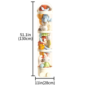 Коробка для хранения игрушек из прозрачного пластика - Product Image 3