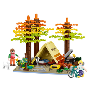 कोगो तम्बू परिसर 473 पीसी असेंबलिंग ब्लॉक बच्चों के निर्माण ब्लॉक खिलौने - Product Image 3