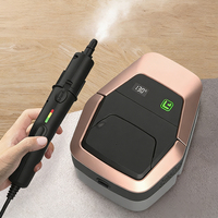 Limpiador a Vapor Presurizado de 3 Niveles Ajustables para el Hogar, Vaporizador de Mano para Limpieza, Limpiador a Vapor Portátil para Automóvil