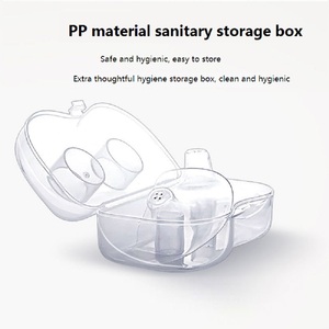 Protège-mamelons en silicone personnalisé sans BPA, durable et lavable pour l'allaitement des nouveau-nés de 0 à 12 mois - Product Image 4