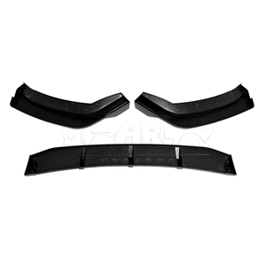 Accesorios para Parachoques de Coche, Labio Delantero de Plástico, Divisor Delantero Negro Brillante de 3 Secciones, Labio de Parachoques Delantero para <span class=keywords><strong>Suzuki</strong></span> <span class=keywords><strong>Baleno</strong></span> <span class=keywords><strong>2022</strong></span>+ - Product Image 4