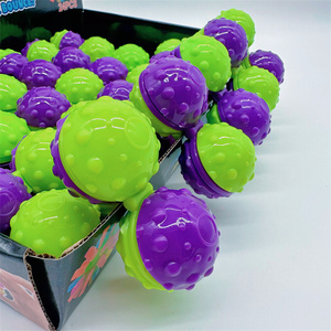 HAPU Factory Fidget Spinner <b>Massage</b> <b>Ball</b> Gyro All-in-one <b>Massage</b> <b>Ball</b> Gyro Toy Gift for Kids Adult Stress Relief Anti-anxiety - Product Image 2