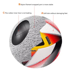Ballon de football Ultimate Performance-Nouveau design et nouveau style-Matériau PU de haute qualité-Taille 5-Ballon de football d'entraînement pour joueurs professionnels