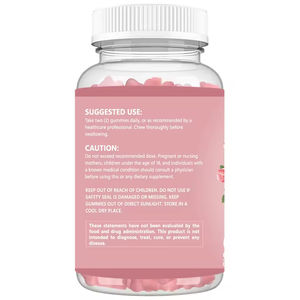 Colágeno Biotina para blanquear la piel Gummies Suplemento dietético antioxidante para el cuidado de la piel Antienvejecimiento Seguro para todas las mujeres embarazadas - Product Image 2