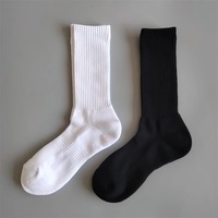 Vente en gros de chaussettes en coton de haute qualité Jacquard blanc Cheville Chaussettes Absorbant la sueur Respirant Meilleures chaussettes personnalisées Hommes