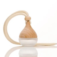 Flacon de parfum en verre 5ml 7ml Écologique Recyclable Diffuseur transparent Désodorisant de voiture Facile à ouvrir