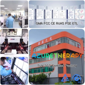 Azure OEM ODM 7 bước sóng màn hình cảm ứng khuôn mặt cơ thể chăm sóc da PDT Máy infared thiết bị LED liệu pháp ánh sáng đỏ Bảng điều chỉnh - Product Image 2