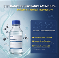 Diéthanolisopropanolamine (DEIPA) de haute pureté, produit chimique industriel, additif pour ciment, diéthanolisopropanolamine pour le broyage du ciment