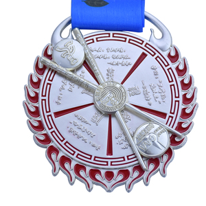 Fabricant de médaille personnalisé ensemble de support pour la filature tourner gagnant prix sport médaille commémorative et boîte - Product Image 3