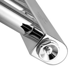 <span class=keywords><strong>Radiateur</strong></span> de <span class=keywords><strong>chauffage</strong></span> hydronique mural au design britannique, chromé, 800x450, avec porte-serviettes - Product Image 4