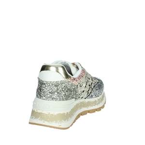 Baskets Liu-Jo Donna Amazing 26 Argento Silver Glitter Style plateforme - Product Image 3