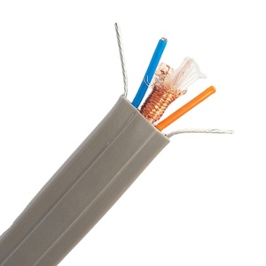 Expédition rapide, câble plat flexible RG59 personnalisé, câble d'ascenseur Cat 6 pour caméra CCTV - Product Image 1