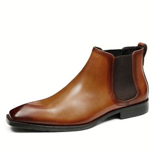 High-End Luxury Cowhide Practical and Luxury Latest Style Fashionable Italian Style Business Formal Men's Shoes - Product Image 6