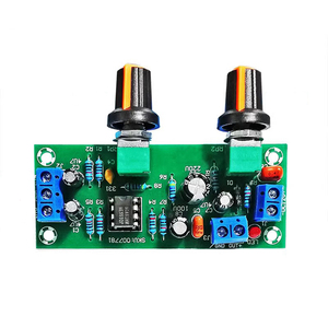 OKN2603-24 บอร์ดปรีแอมป์เสียง DIY, NE5532 ปรีแอมป์ควบคุมโทนเสียงสเตอริโอพร้อมโพเทนชิโอมิเตอร์คู่ - Product Image 1