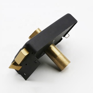Serrures de porte murales noires économiques de 120 mm avec cylindre <span class=keywords><strong>en</strong></span> laiton 540, loquet extérieur <span class=keywords><strong>pour</strong></span> portes <span class=keywords><strong>en</strong></span> bois - Product Image 6
