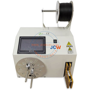 JCW-WB01 China Factory Supply <strong>Wire</strong> <strong>Spool</strong> Winding <strong>Machine</strong> Automatic Cable Winding Tying <strong>Machine</strong> - Product Image 1