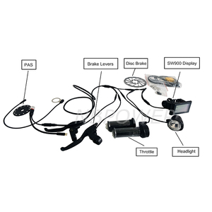 <span class=keywords><strong>Kit</strong></span> de <span class=keywords><strong>bicicleta</strong></span> eléctrica 1000W con batería <span class=keywords><strong>29</strong></span> pulgadas montaje E Bike 1000W 48V 36V <span class=keywords><strong>Kit</strong></span> de conversión parte Fat Bike Rim 20 "1000W - Product Image 3