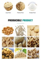 Machine automatique de fabrication de protéines de soja, extrudeuse de nuggets de soja, ligne de production de protéines de soja texturées